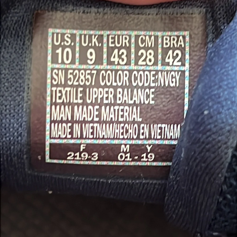 Skechers BNWOB Sport Navy blue relaxed fit lightweight size 10 - Picture 4 of 8